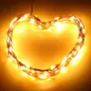 100 Leds 33 Ft Copper Wire,Warm White,Remote Control Outdoor String Lights,Dimmable Led String Lights Festival Led String