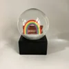Customized DIY gift Rainbow snow globe Kids gift snow globe