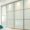 Furniture supplier insert glass slding door wardrobe closet