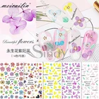 Flower Nail Stickers Nail Art Designs New 14 Designs 3 D Self Adhesive Flower Pattern Nail Art Stickers