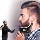 2016 style OEM Beard Shaping Tool Template. Beard shaper tool PLUS comb for line up & edging, Men's Facial Hair Hairline