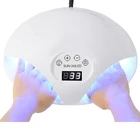 Hot sale 2018 new professional dual light source 48w smart uv led lamp nail dryer machine for factory price