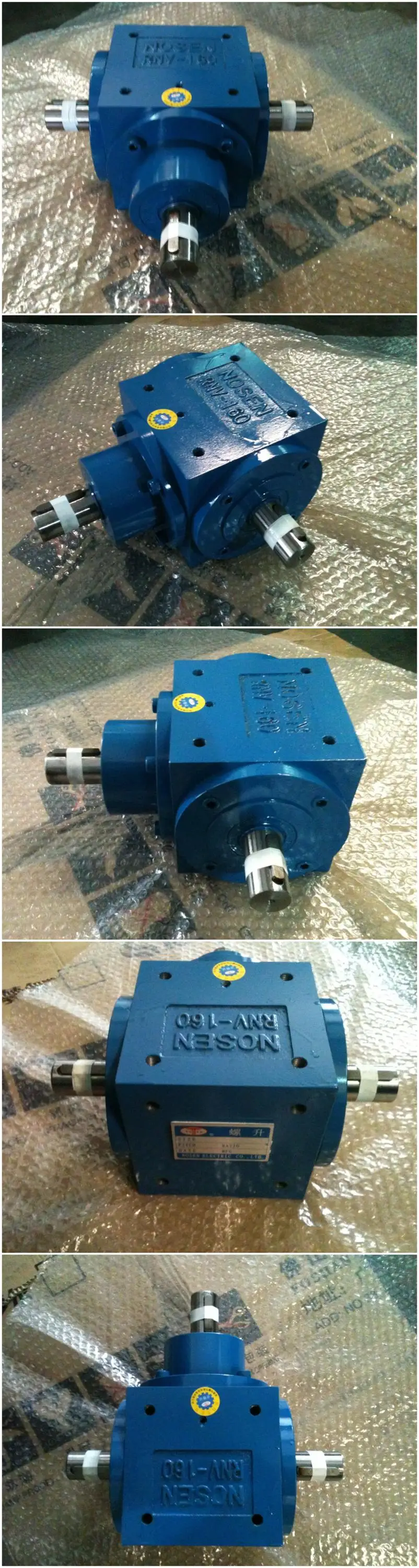 Straight Right Angle Helical Worm Gear OEM Mini Bevel Gearbox