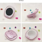 Compact Led Lighted Makeup Mirror Portable Folding pocket mirror for travel