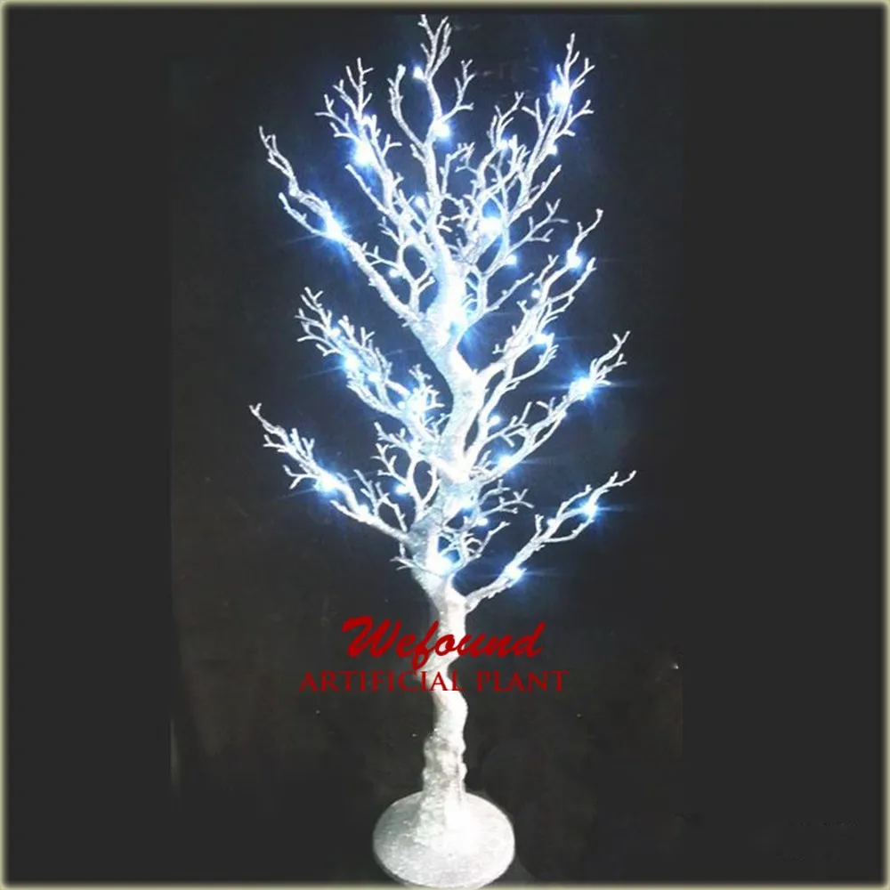 wefound 120cm 48 quot silver led manzanita tree wedding table wefound 120cm 48 quot silver led manzanita tree wedding table