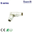 lemos FHG 2/3/4/5/6/7/8/10/12/16/19/26 pin push pull connector elbow right angle connector