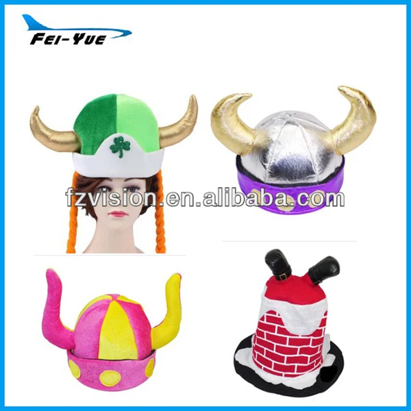 hat with bull horns