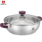 high quality stainless steel hot pot casserole set cooking set