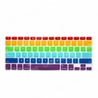 Custom silicone dustproof laptop keyboard cover protector for Mac