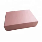 Top quality elegant packaging pink gift box