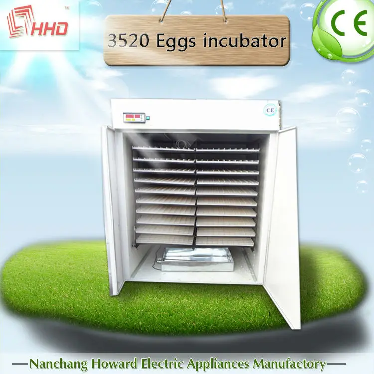 high quality automatic capacity 3520 poultry egg incubator YZITE-20