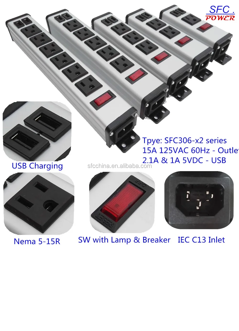 USB Charging 5v 2.4a &1A Desktop Socket / Tabletop Socket
