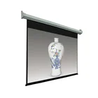 300" Large Motorized Projector Screen , Electric Projection Screen