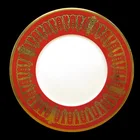 10.5 inch luxury fine bone china dinner gold rimmed dinner plates for wholesale