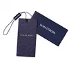 Fashion Private Label clothing Tags, Customized Logo Garment Paper Hang Tag