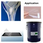Resistance to oils and grease permeation adhesive for PET film PSA Pressure sensitive glue for protective film