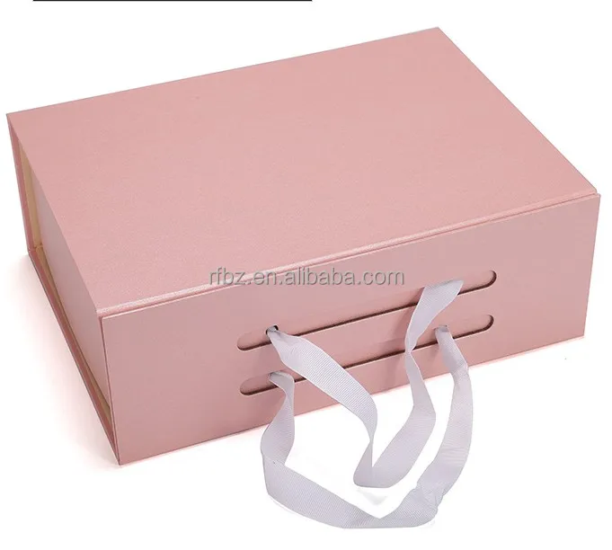 creative folding gift box portable folding paper packaging box