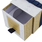 High quality custom rigid candle display box recycled candle packaging box