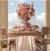 Custom Chiffon Fabric Floral Wedding Round Tablecloth and Chair Covers