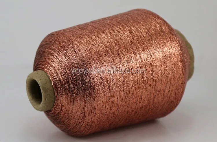 x type metallic yarn lurex polyester yarn