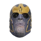 Marvel Superhero Thanos latex Full head latex Mask/thanos costumes in party mask