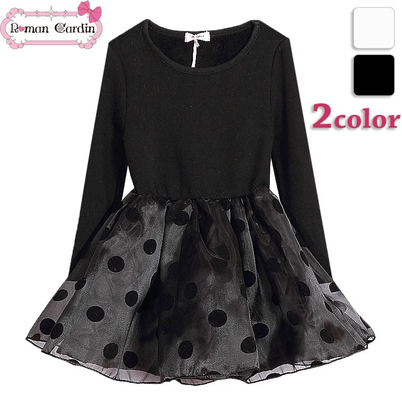 Kids Girls Winter Dresses Baby Girl Winter Dresses Long Sleeved Maxi