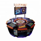8 player Classic Edition Casino Game Intelligent Jackpot Electronic Roulette Machine Gambling Machine for Sale