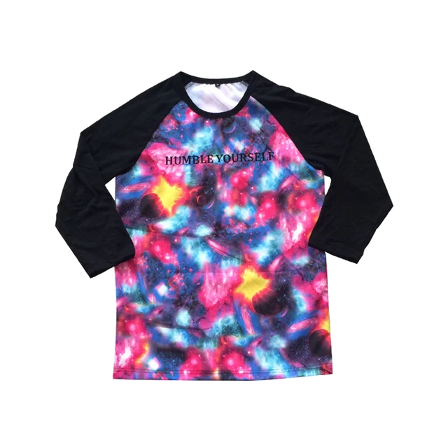 wholesale fashion women personalized full printing t shirt oem