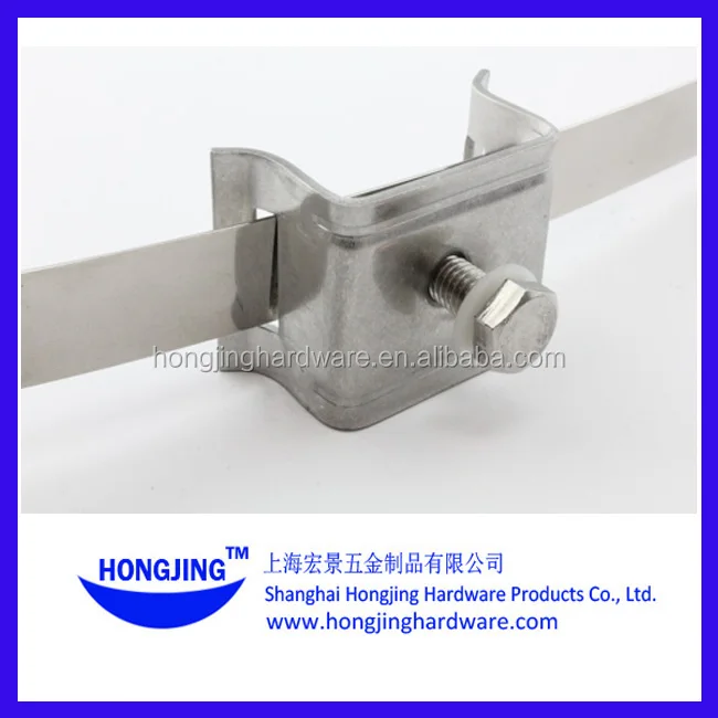 High Quality Stainless Steel Single Bolt Flared Leg Strap Bracket Buy