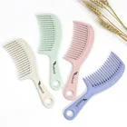 Common Comb Hairdressing Hotsale Hairdressing Wide Tooth Custom Wheat Straw Comb