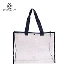 Promotion Unisex Fashion Handbag Summer Waterproof Transparent PVC Beach Bag