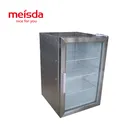 stickers outside beverage cooling led light refrigerated table top display