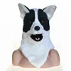 Full head animal Moving Mouth cosplay carnival costume dog bleach anime masks for sale