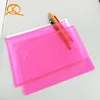 Good Quality PVC EVA A4 Size File Folder Pocket With Self Sealing Zipper