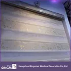 Free Control Window Shade Jacquard Material Flower Pattern Roller Blinds