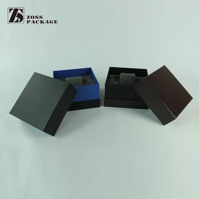 customized cheap paper watch gift packing box for wholesales