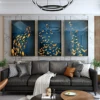 Villa wall decorative abstract butterfly art hanging paintings