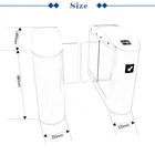 Electric Retractable Glass Barrier Gate