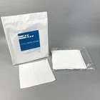 Lint Free Disposable 3009 Class 1000 9 x 9inch Laser Cut 100% Polyester Knit Cleanroom Wipers Industry Clean Wiping Cloth