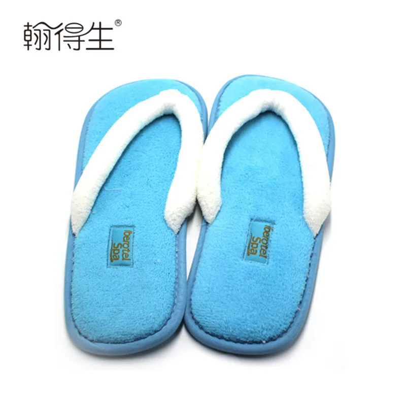 fleece flip flops