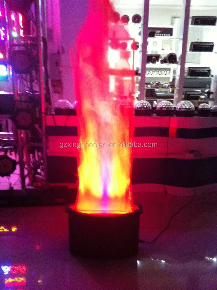 XC-D-060 LED chama de fogo artificial, seda efeito chama luz