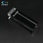 Clear Colored Acrylic Cube Block Engraved Logo Plexiglass Block