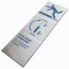 Custom stainless steel metal brand logo label maker