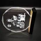 Graphic Customization Sample Support New Products Crystal Plaques/blocks/cubes For Photo Souvenirs