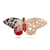Statement brooch women jewelry 14k gold butterfly brooches pin