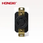 Hot Sales NEMA L14-20 Grounding Locking Receptacle 20A 3 Pole 4 Wire cUL Listed