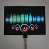 Low Price Led Inverter Advertisement Sound Activated Flashing El Custom Panel For T Shirt