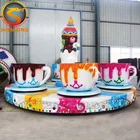 Import From China Amusement Park Equipment Family Games Coffee Cup Rides for sale