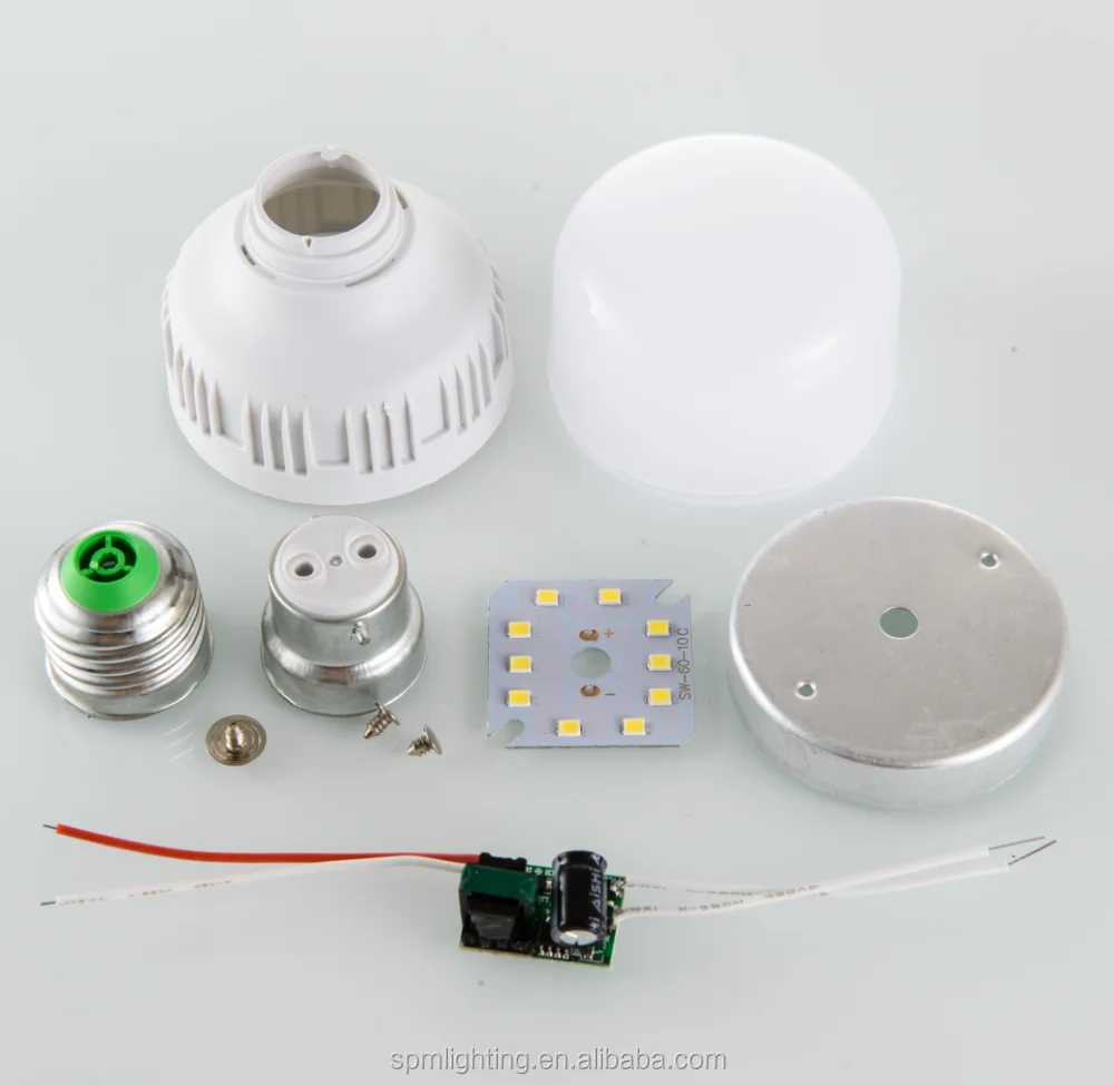 smart bulb raw material Selling 4w led panel light suite led bulb raw material