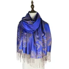 Wholesale Fashion Beautiful Decor Winter Viscose Paisley Pashmina Scarf Shawl For Woman And Ladies
